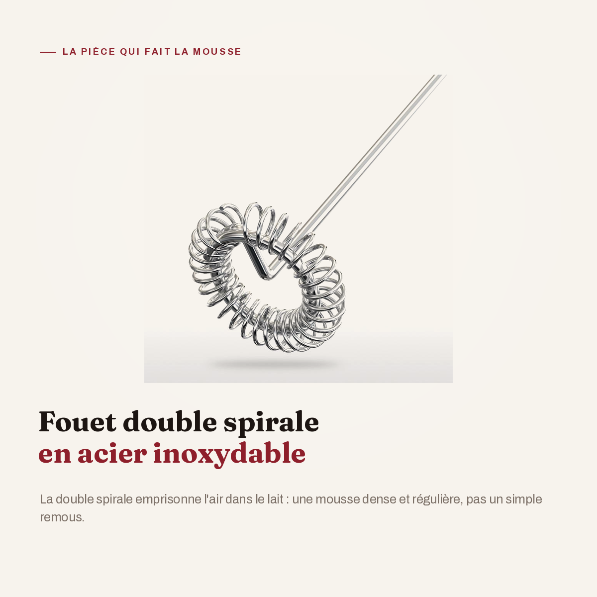 Mousseur à lait électrique